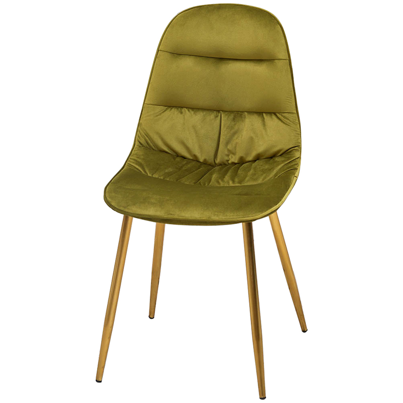 Стул Grace Velvet Olive Green Оливковый Оливковый Золотой Стул Grace Velvet Olive Green Оливковый Оливковый Золотой в Челябинске | Loft Concept