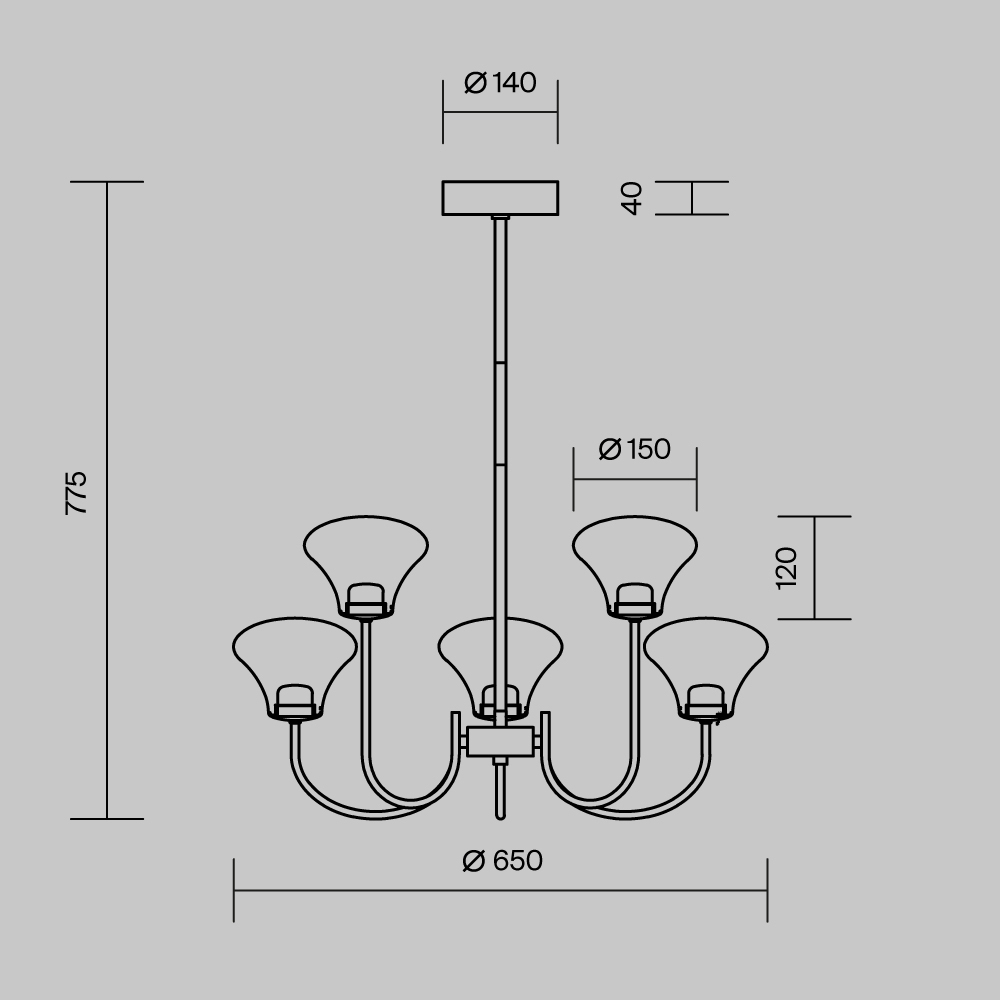 Люстра подвесная Dynasty 3000К в Челябинске