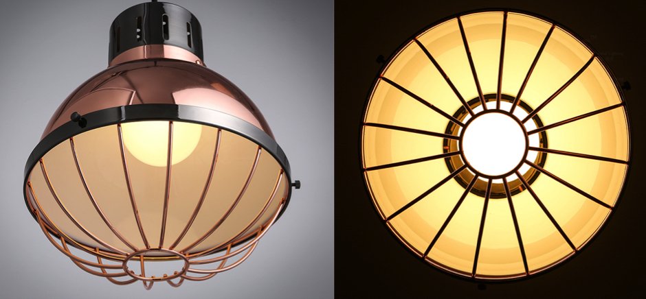 Подвесной светильник Ufo Copper Pendant Small Подвесной светильник Ufo Copper Pendant Small - Loft-Concept в Челябинске