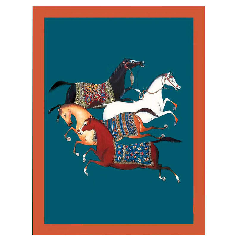 Плед Hermes Four Horses Plaid Изумрудный Оранжевый Мульти Плед Hermes Four Horses Plaid Изумрудный Оранжевый Мульти в Челябинске | Loft Concept