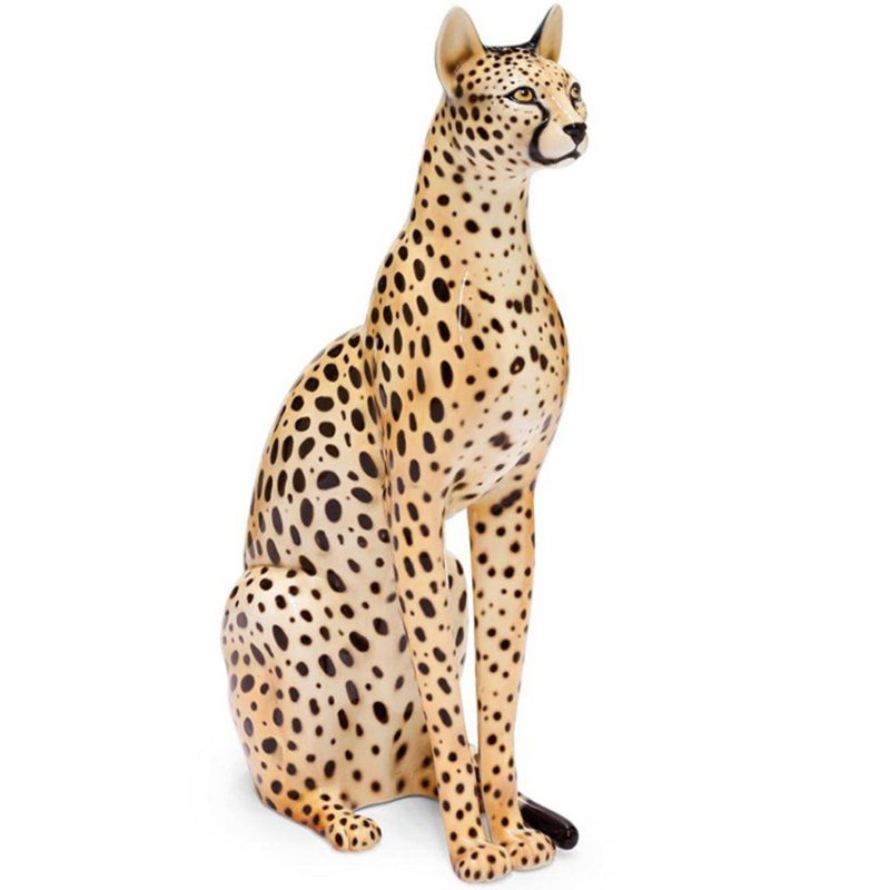 Статуэтка Abhika Egyptian Cat Mix Бежевый Коричневый Черный в Челябинске | Loft Concept 