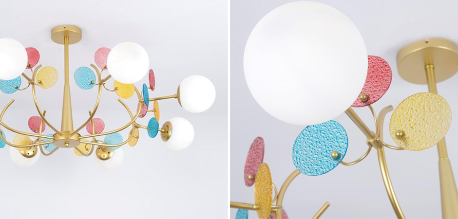 Потолочная Люстра MATISSE Multi glass 8 плафонов Потолочная Люстра MATISSE Multi glass 8 плафонов - Loft-Concept в Челябинске