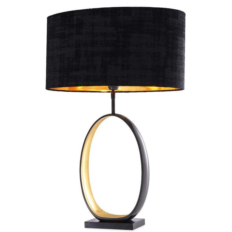 Настольная лампа Eichholtz Table Lamp Saturnia Черный Латунь Настольная лампа Eichholtz Table Lamp Saturnia Черный Латунь в Челябинске | Loft Concept