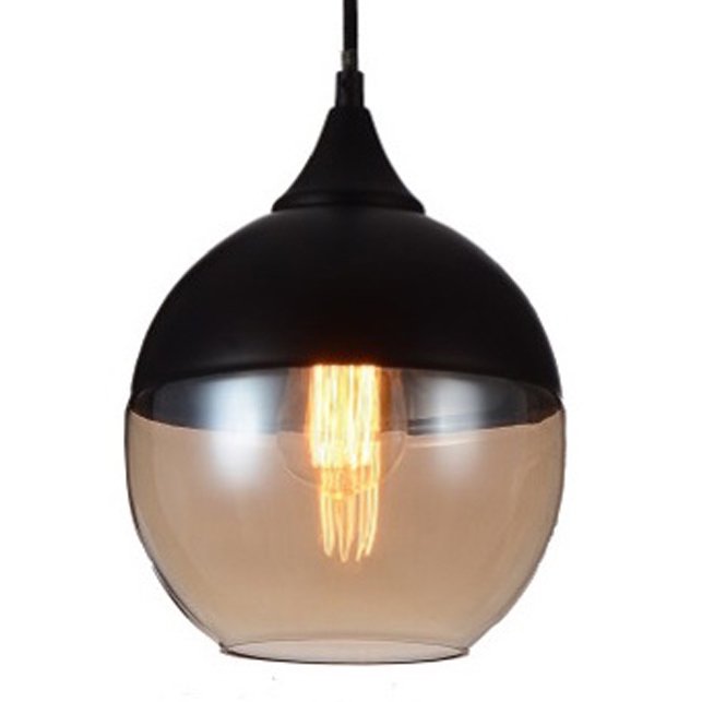 Подвесной светильник Smoke Glass Light Pendant Sphere Подвесной светильник Smoke Glass Light Pendant Sphere в Челябинске | Loft Concept