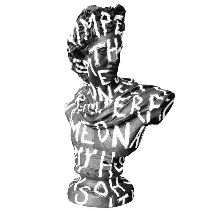 Статуэтка Bust Contemporary Art Черный Белый Статуэтка Bust Contemporary Art Черный Белый в Челябинске | Loft Concept