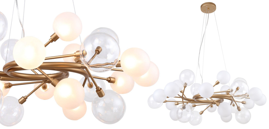 Люстра Berries Chandelier White 85 Люстра Berries Chandelier White 85 - Loft-Concept в Челябинске