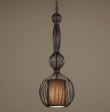 Подвесной светильник Wire Dream Pendant 3 Черный Белый Подвесной светильник Wire Dream Pendant 3 Черный Белый в Челябинске | Loft Concept