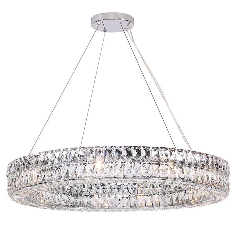 Люстра Crystal Regena Chrome Chandelier 18 Хром Прозрачный (Transparent) Люстра Crystal Regena Chrome Chandelier 18 Хром Прозрачный (Transparent) в Челябинске | Loft Concept