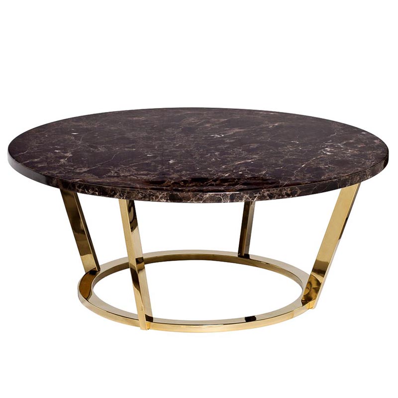 Кофейный стол Serker Coffee Table Золотой Кофейный стол Serker Coffee Table Золотой в Челябинске | Loft Concept