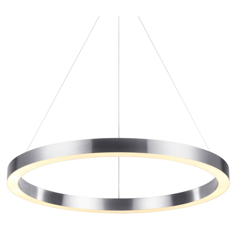 Подвесной светильник Nickel Ribbon Ring 80 Никель Подвесной светильник Nickel Ribbon Ring 80 Никель в Челябинске | Loft Concept