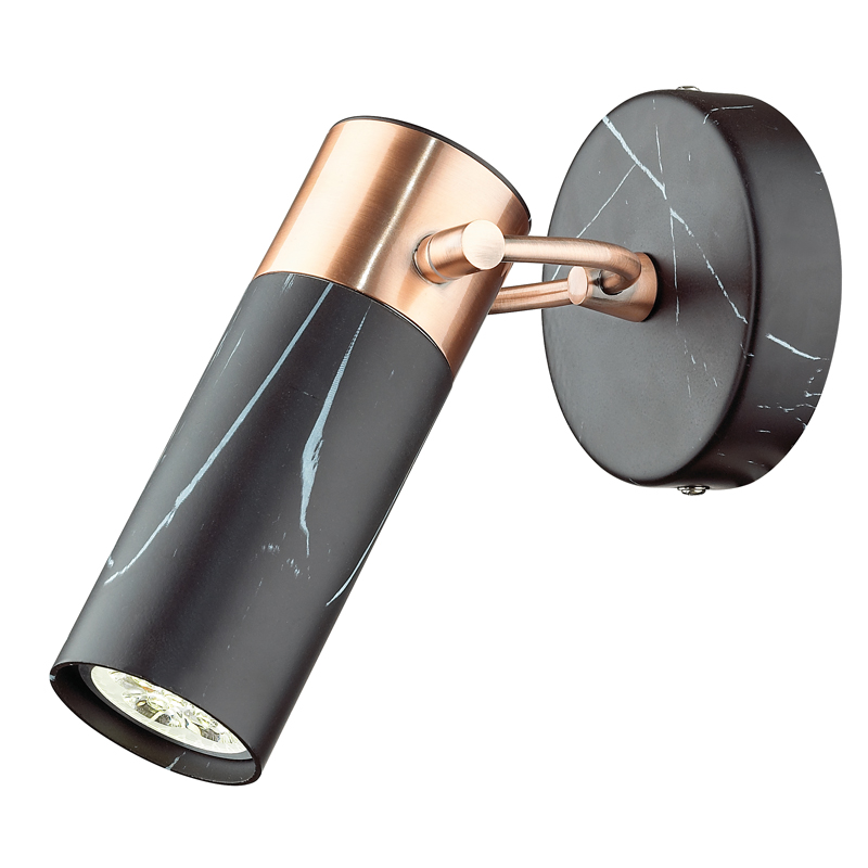 Бра Nadine Sconce black Черный матовый Медь Бра Nadine Sconce black Черный матовый Медь в Челябинске | Loft Concept