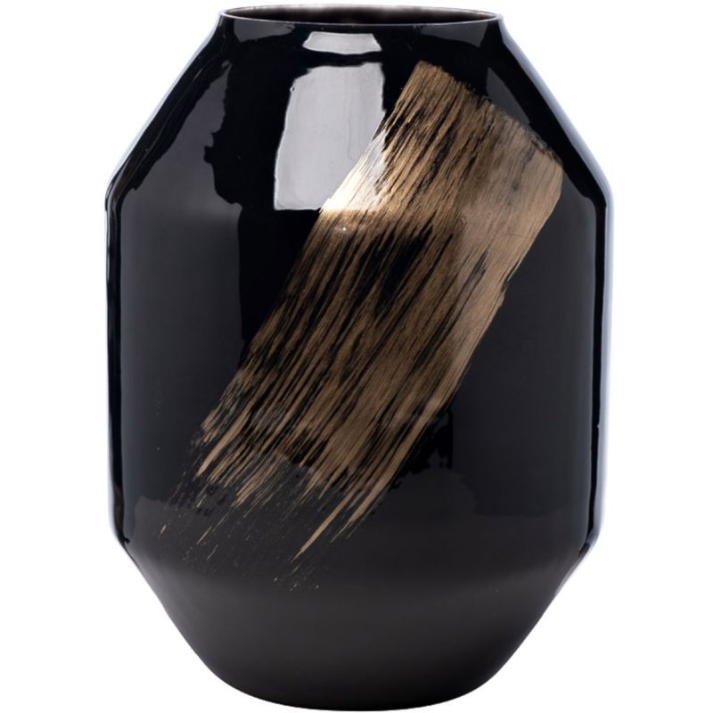 Ваза Adrianna is black with a smear 30 Черный Ваза Adrianna is black with a smear 30 Черный в Челябинске | Loft Concept