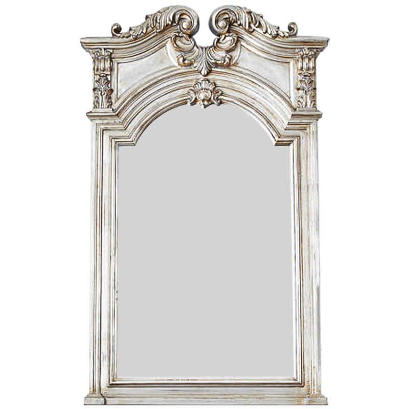 Зеркало Lupescu Mirror White Белый винтажная патина   в Челябинске | Loft Concept 