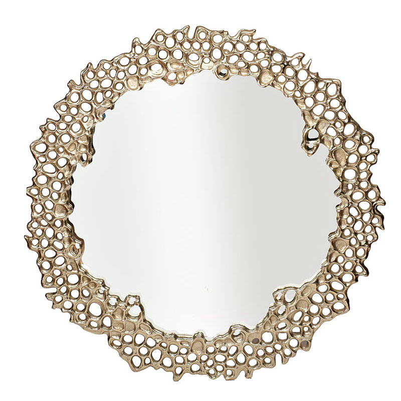Зеркало Honeycomb Mirror Золотой в Челябинске | Loft Concept 