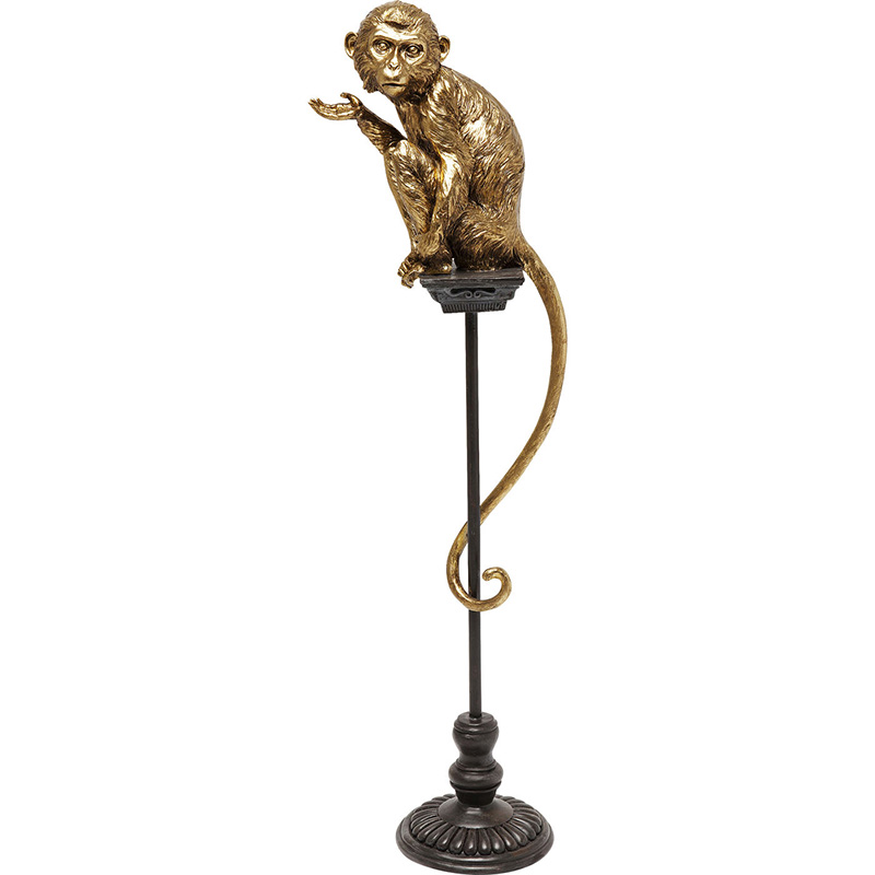 Статуэтка Golden Monkey on a stand Золотой Статуэтка Golden Monkey on a stand Золотой в Челябинске | Loft Concept