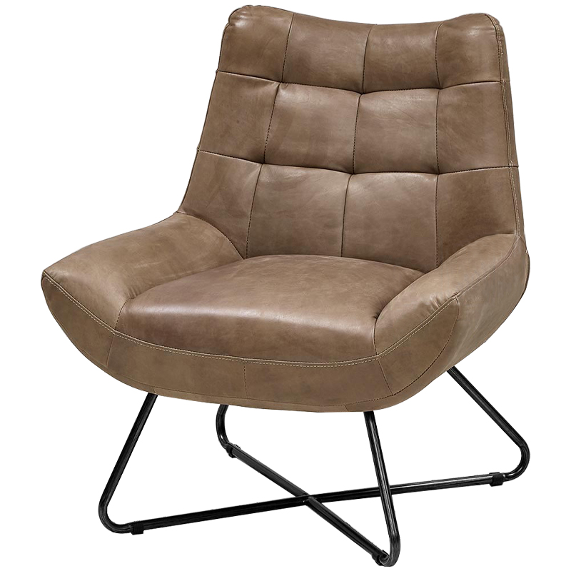 Кресло Sincere Chair Коричневый Черный Кресло Sincere Chair Коричневый Черный в Челябинске | Loft Concept