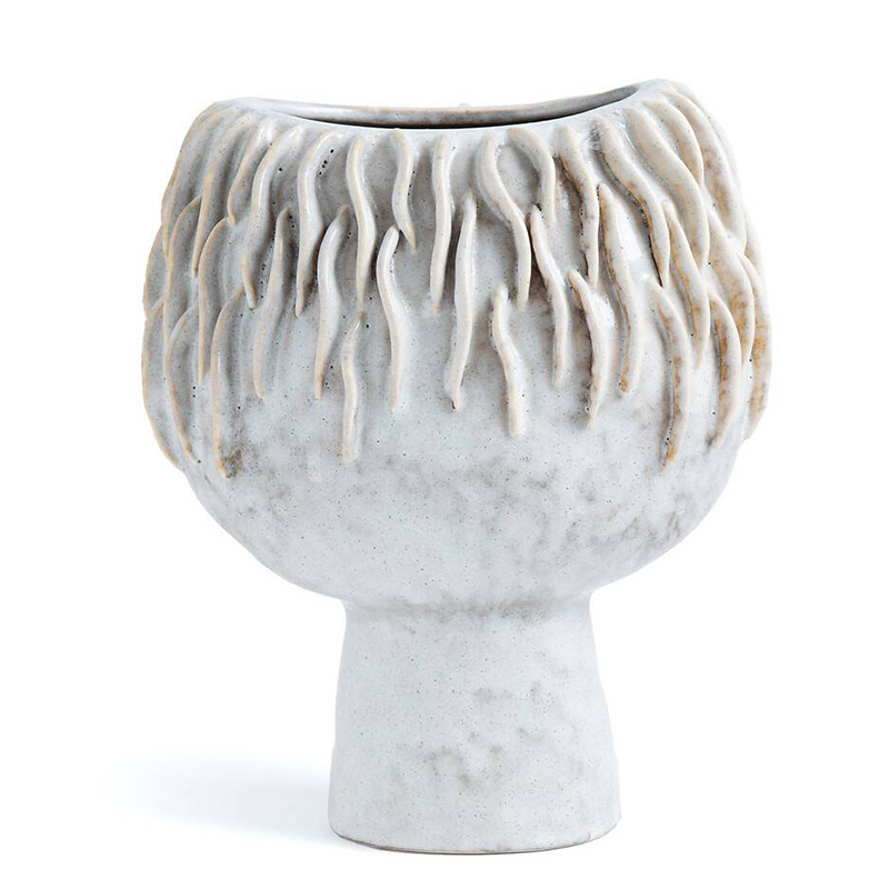 Ваза Bence Vase Белый Бежевый Ваза Bence Vase Белый Бежевый в Челябинске | Loft Concept