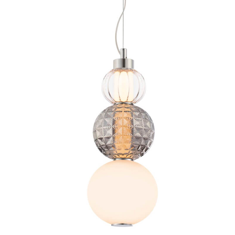 Подвесной светильник Aimabla Light 37 Хром Прозрачный Подвесной светильник Aimabla Light 37 Хром Прозрачный в Челябинске | Loft Concept