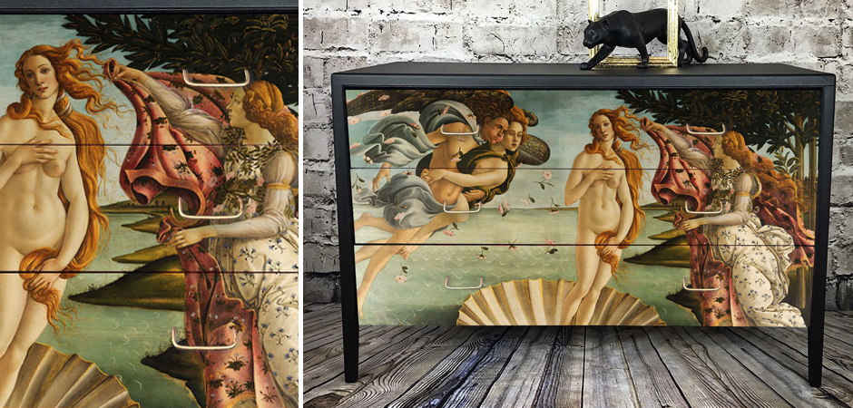 Комод Афродита Chest Of Drawers The Birth Of Venus Комод Афродита Chest Of Drawers The Birth Of Venus - Loft-Concept в Челябинске