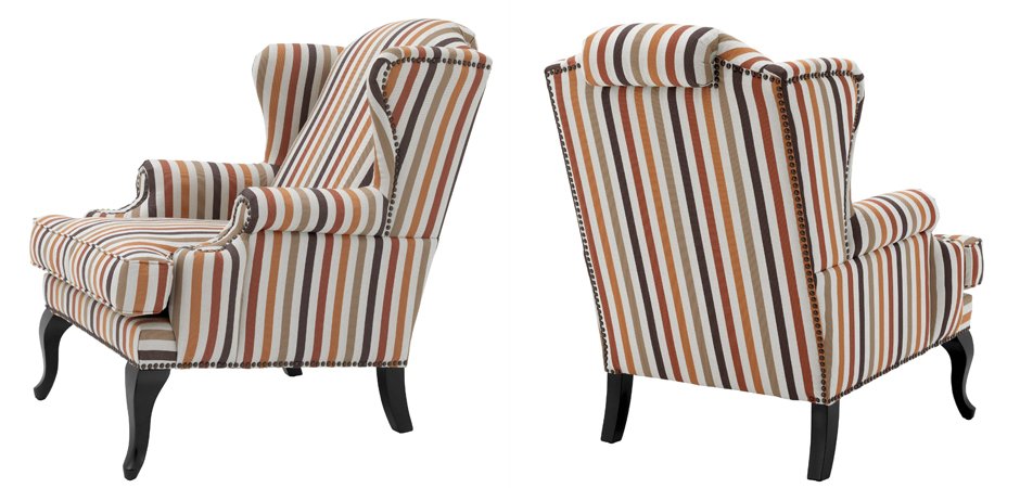 Кресло Eichholtz Chair Frank Sinatra Haywood orange Кресло Eichholtz Chair Frank Sinatra Haywood orange - Loft-Concept в Челябинске