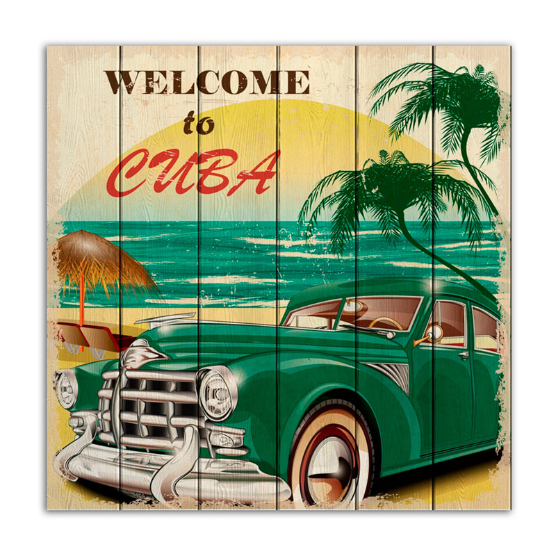 Постер Welcome to Cuba Постер Welcome to Cuba в Челябинске | Loft Concept