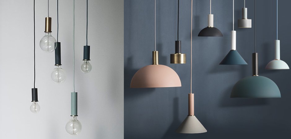 Подвесной светильник Ferm Living Socket Pendant High Подвесной светильник Ferm Living Socket Pendant High - Loft-Concept в Челябинске