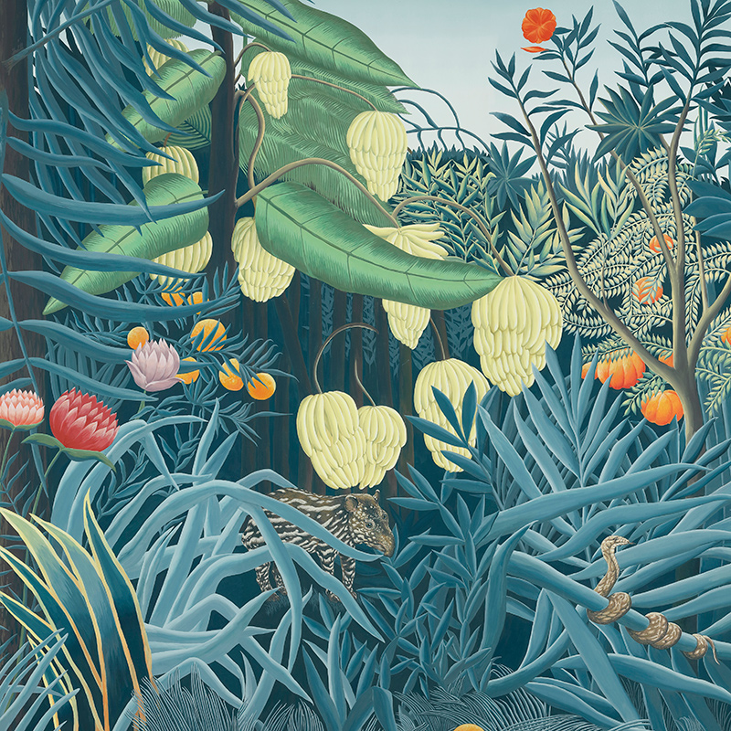 Обои ручная роспись Rousseau Rousseau on scenic paper Обои ручная роспись Rousseau Rousseau on scenic paper в Челябинске | Loft Concept