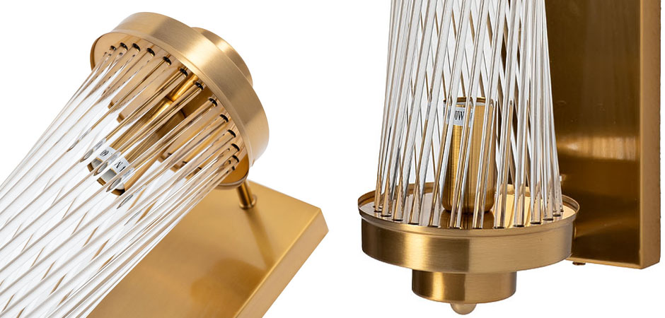 Бра Glass Tubes Brass Бра Glass Tubes Brass - Loft-Concept в Челябинске