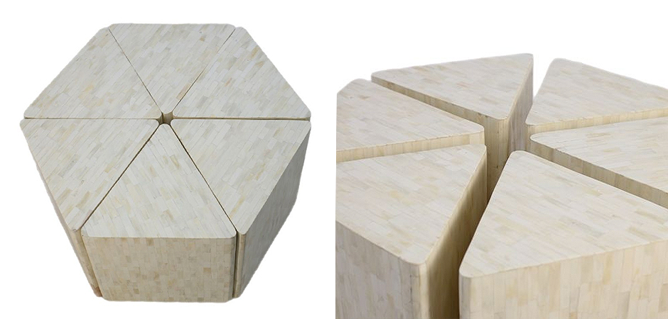 Модульный Кофейный Стол инкрустированный Костью BONE INLAY Coffee Table Модульный Кофейный Стол инкрустированный Костью BONE INLAY Coffee Table - Loft-Concept в Челябинске