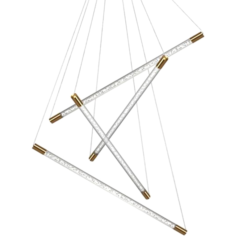 Люстра Trumpet tube 30Вт Золотой Люстра Trumpet tube 30Вт Золотой в Челябинске | Loft Concept