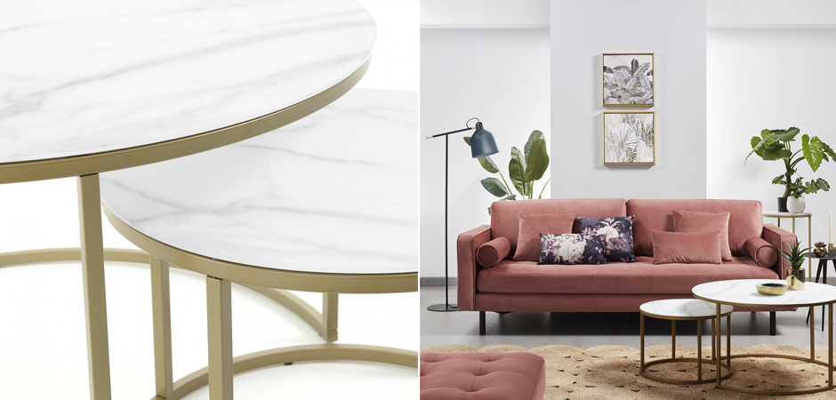 Набор круглых столиков Visby Набор круглых столиков Visby - Loft-Concept в Челябинске