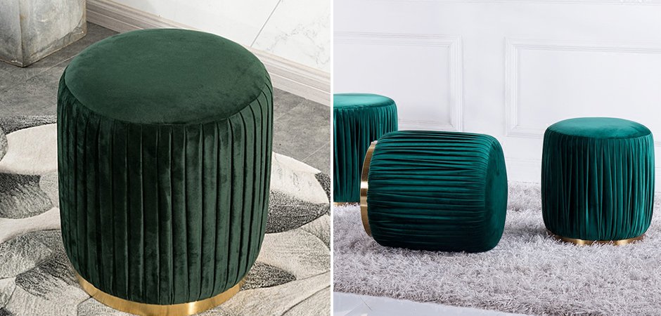 Пуф Emerald Corrugation Пуф Emerald Corrugation - Loft-Concept в Челябинске