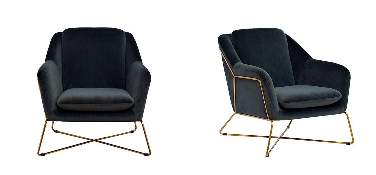 Кресло Doria Pamphili GRAY-GREEN - фото №1