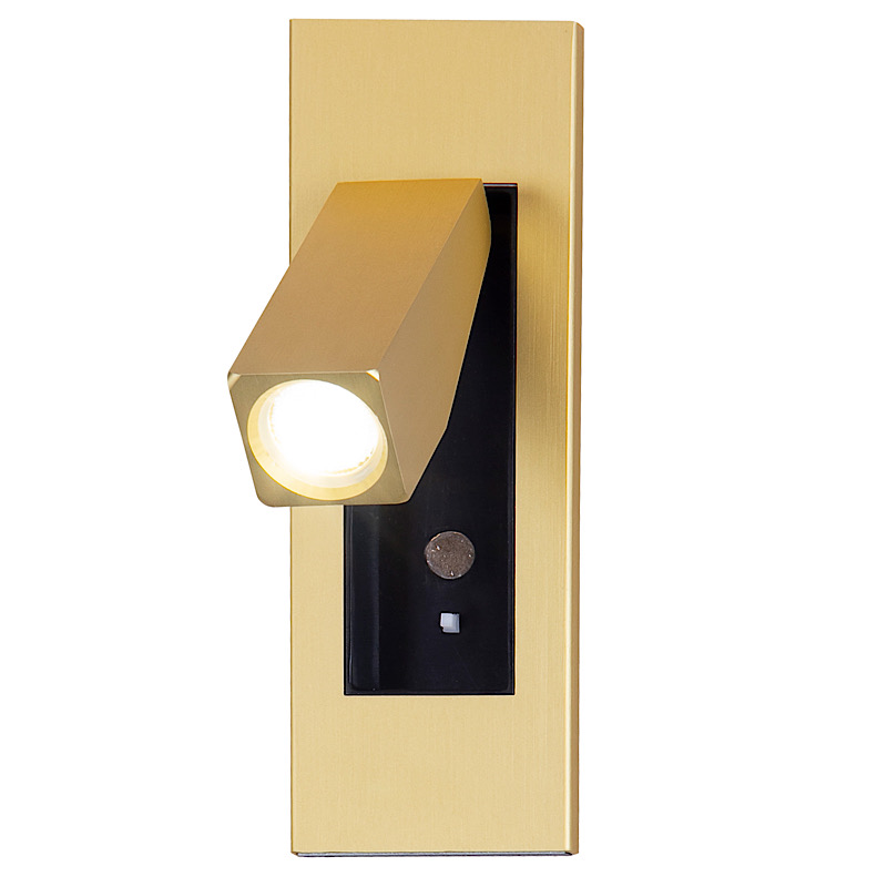 Бра Gold Led Chelsom Limited Золотой Прозрачный в Челябинске | Loft Concept 