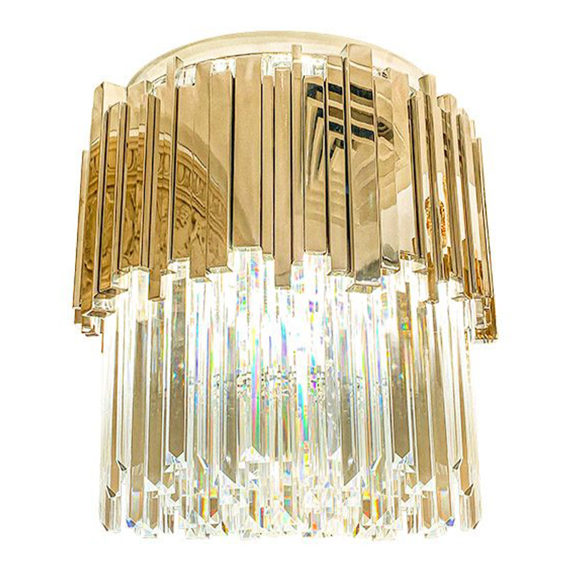 Потолочный светильник Luxxu Modern Round Light Gold 45 Золотой Прозрачное Стекло Потолочный светильник Luxxu Modern Round Light Gold 45 Золотой Прозрачное Стекло в Челябинске | Loft Concept