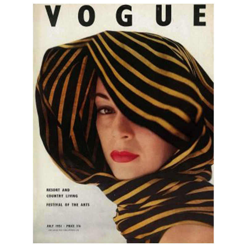 Постер Vogue Cover 1951 July Постер Vogue Cover 1951 July в Челябинске | Loft Concept