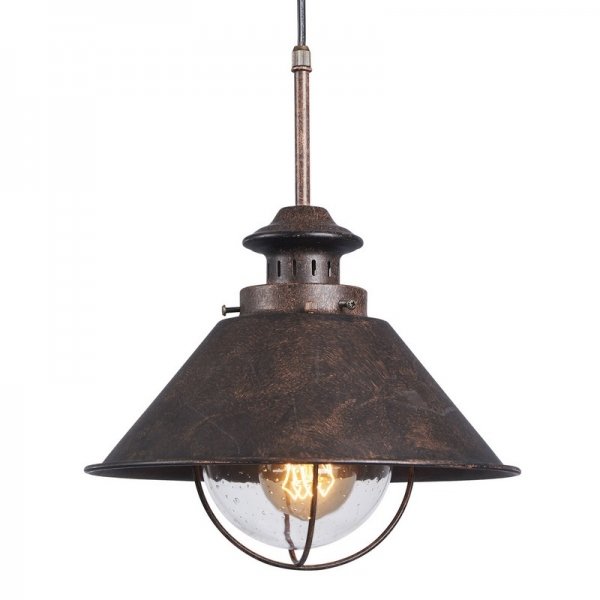 Подвесной светильник Vintage Street Light Pendant Коричневый Подвесной светильник Vintage Street Light Pendant Коричневый в Челябинске | Loft Concept
