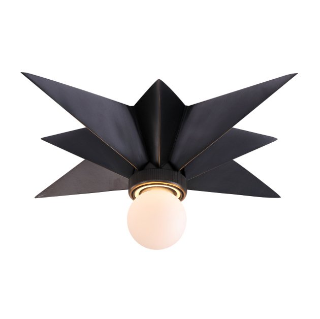 Потолочный светильник Star Ceiling Mount black Черный Потолочный светильник Star Ceiling Mount black Черный в Челябинске | Loft Concept