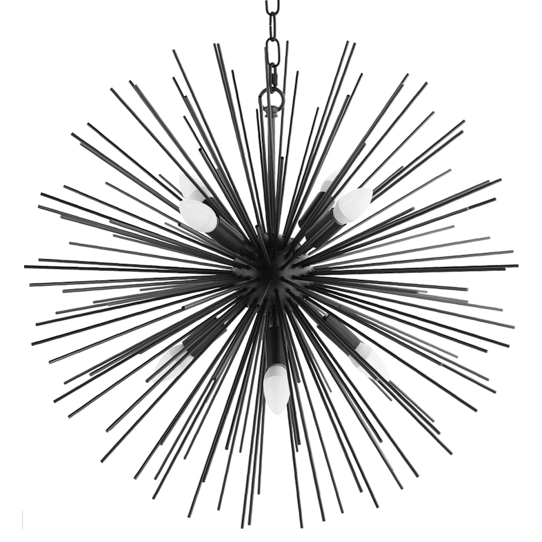 Люстра Sputnik Echinus Pendant Черный Люстра Sputnik Echinus Pendant Черный в Челябинске | Loft Concept