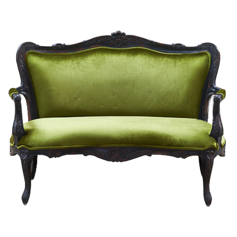 Диван Lime Classic Fan Sofa Лайм Коричневый Диван Lime Classic Fan Sofa Лайм Коричневый в Челябинске | Loft Concept