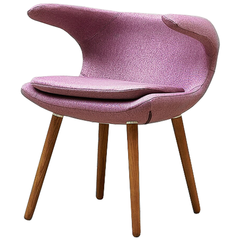 Стул Roidh Stool purple Сиреневый Коричневый в Челябинске | Loft Concept 