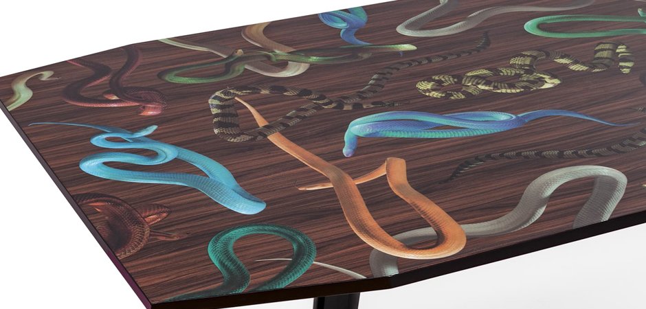 Обеденный стол Seletti Table Snakes On Wood Обеденный стол Seletti Table Snakes On Wood - Loft-Concept в Челябинске
