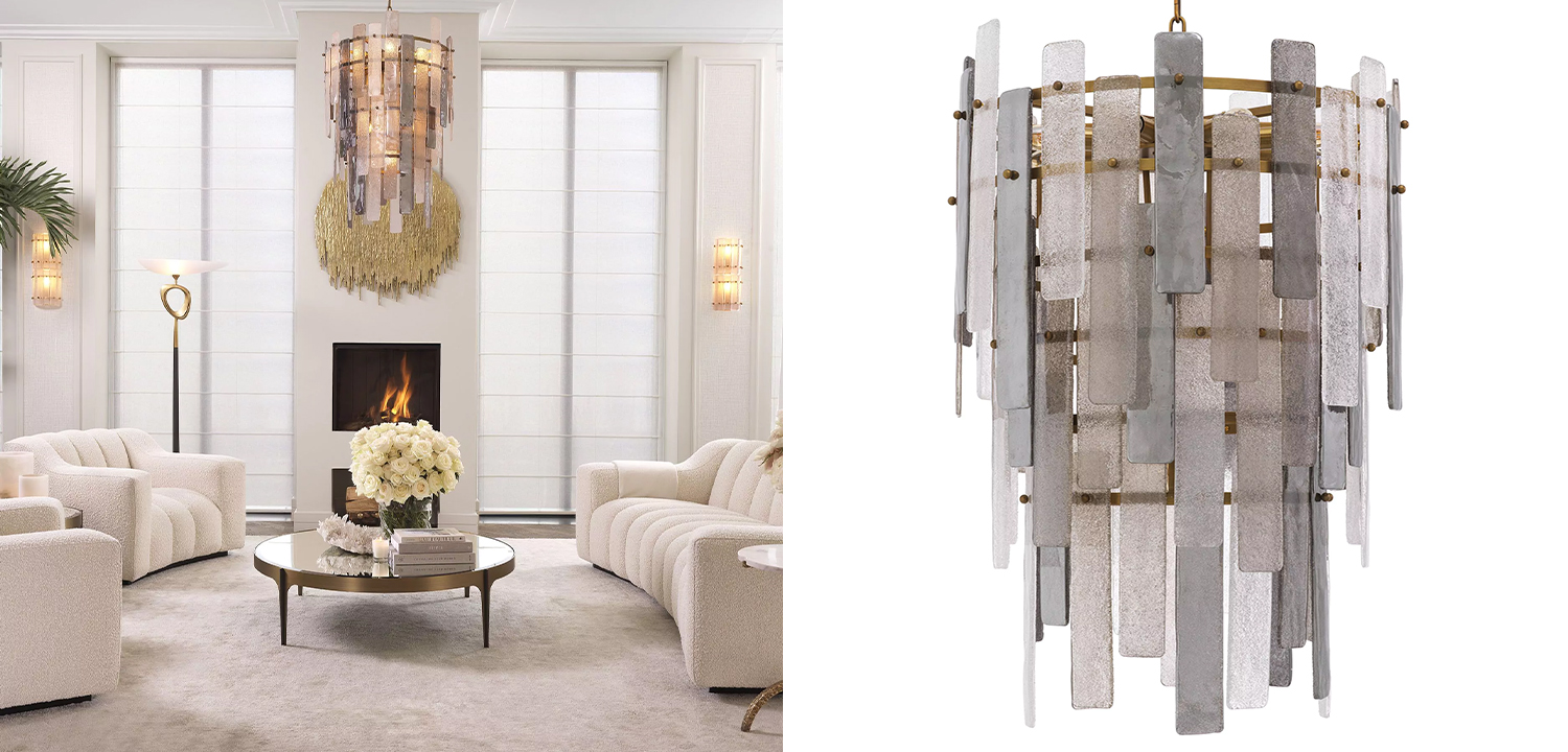 Люстра Eichholtz Chandelier Greyson - фото