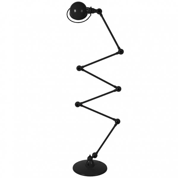 Торшер Zigzag Floor Lamp Черный Торшер Zigzag Floor Lamp Черный в Челябинске | Loft Concept