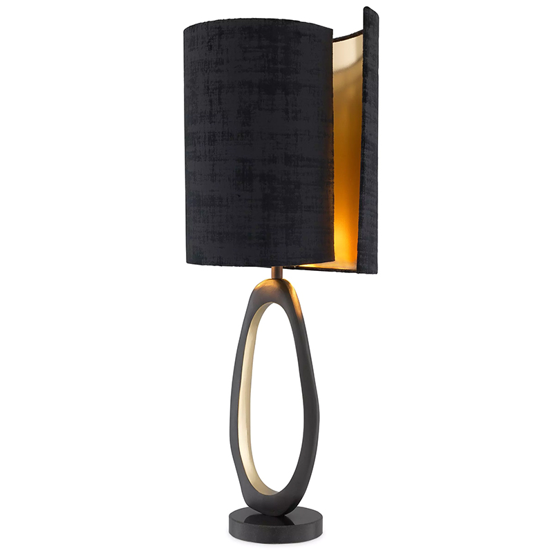Настольная лампа Eichholtz Table Lamp Kilian Черный Латунь Настольная лампа Eichholtz Table Lamp Kilian Черный Латунь в Челябинске | Loft Concept