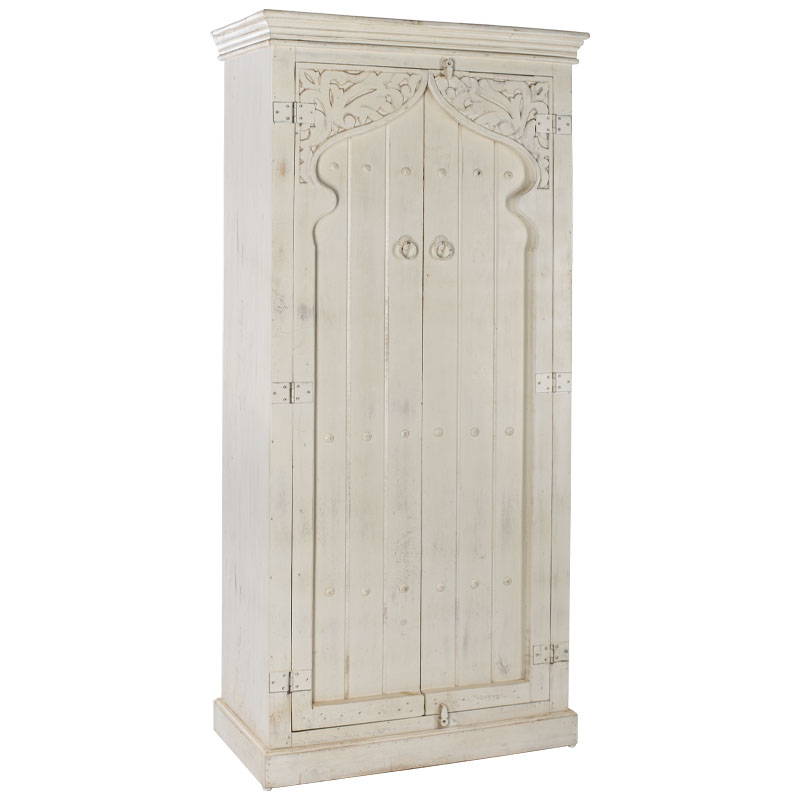 Шкаф Dome Cupboard Бежевый Белый Коричневый Шкаф Dome Cupboard Бежевый Белый Коричневый в Челябинске | Loft Concept
