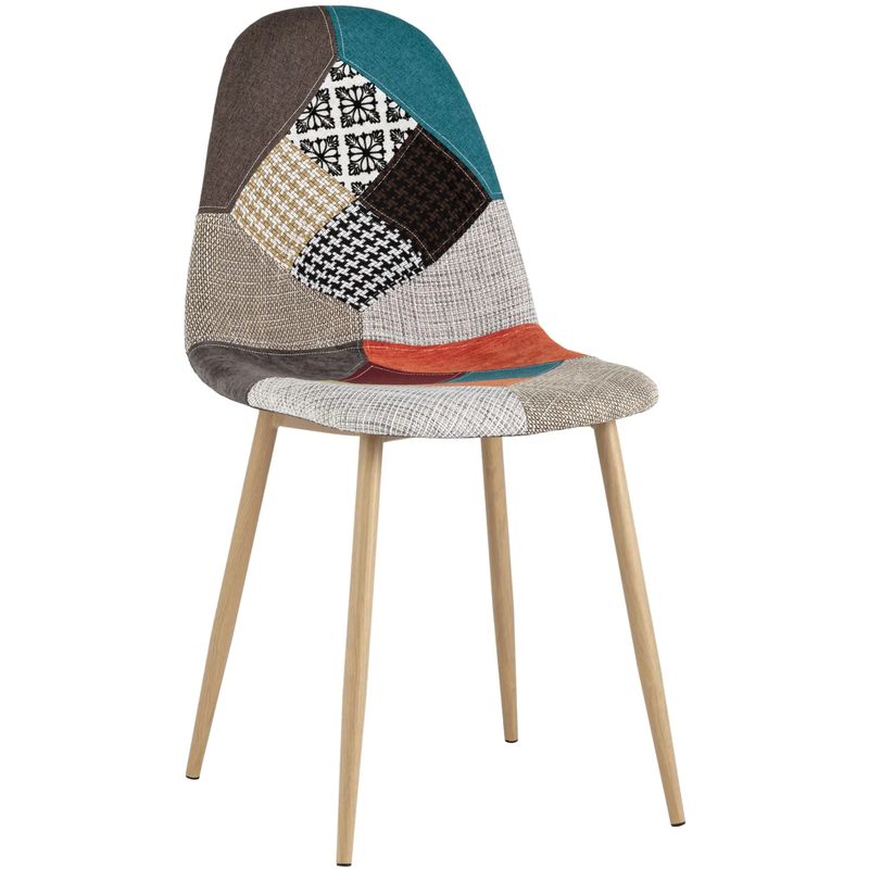 Стул Archie Chair Разноцветный Печворк Мульти Древесина Стул Archie Chair Разноцветный Печворк Мульти Древесина в Челябинске | Loft Concept