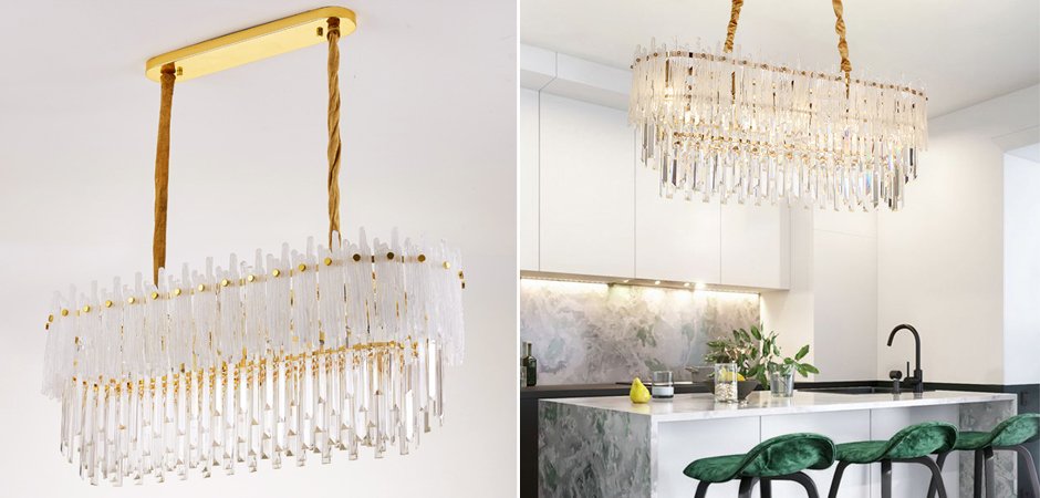 Люстра Murano Glass ICE Chandelier Rectangle Люстра Murano Glass ICE Chandelier Rectangle - Loft-Concept в Челябинске