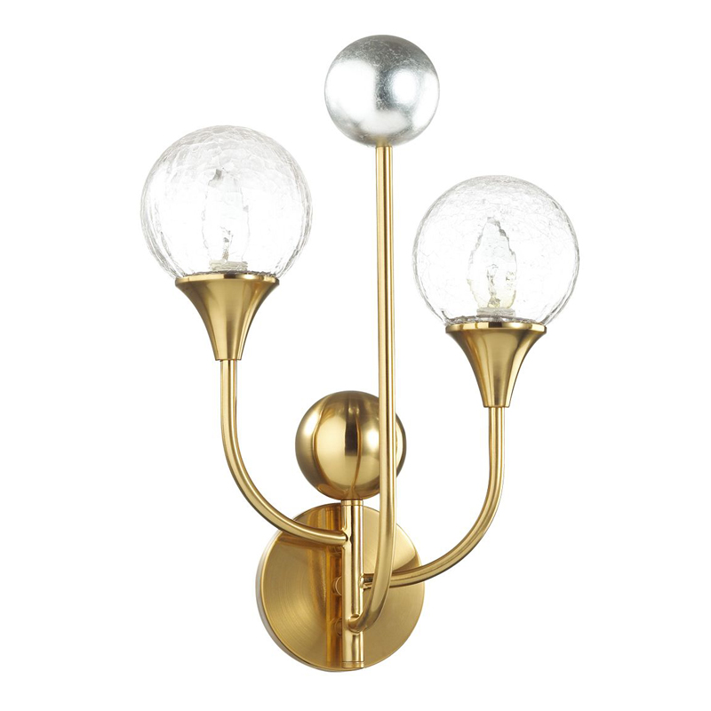 Бра Benniga Sconce Золотой Прозрачный (Transparent) Бра Benniga Sconce Золотой Прозрачный (Transparent) в Челябинске | Loft Concept