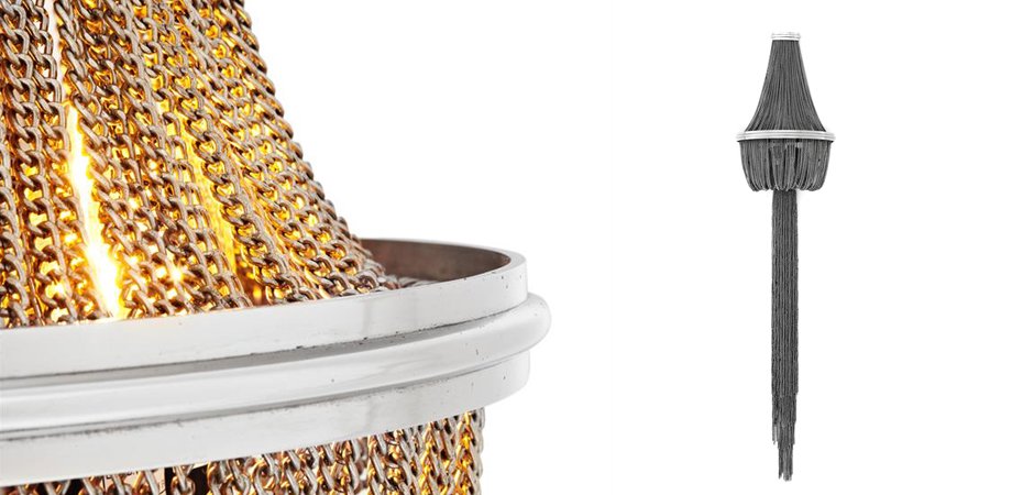 Бра Wall Lamp Martinez Nickel - Loft-Concept в Челябинске